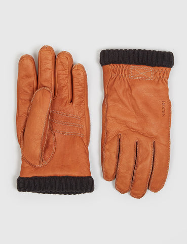 Hestra Deerskin Primaloft Rib-Handschuhe - Cork