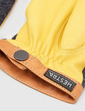 Hestra Tricot Deerskin Wollhandschuhe - Natural Yellow