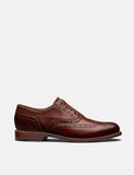 Frauen Grenson Rose Brogues (handgemaltes) - Tan