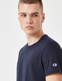 Champion Reverse-Weave T-Shirt - Marine-Blau