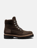 Frauen Grenson Brooke Derby Wanderer Boot (Suede) - Peat Brown