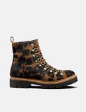 Frauen Grenson Nanette Skistiefel (Hair auf Hide) - Leopard-Druck