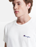 Champion Script Logo T-Shirt - Weiß