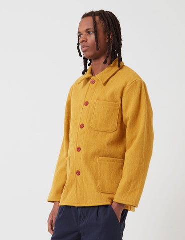 Le Laboureur Wolle Arbeitsjacke - Saffron