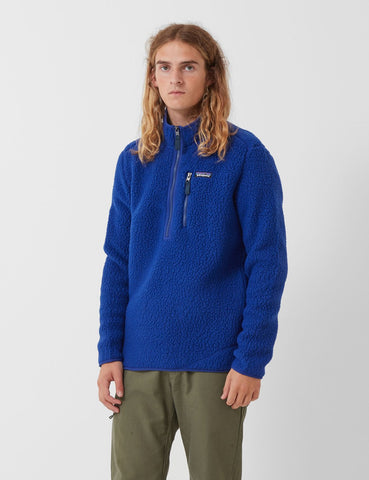 Patagonia Retro Pile Fleece Pullover - Kobalt-Blau