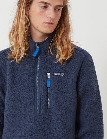 Patagonia Retro Pile Fleece Pullover - New Marine-Blau