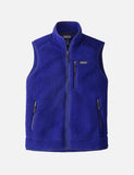 Patagonia Retro Pile Vest - Kobalt-Blau