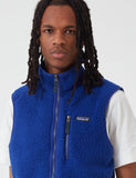 Patagonia Retro Pile Vest - Kobalt-Blau