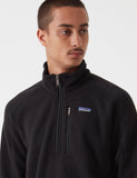 Patagonia Better Sweater 1/4 Zip Fleece - Schwarz