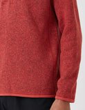 Patagonia M Better Zip Sweatshirt - Neuer Adobe Red