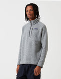 Patagonia Better Sweater 1/4 Zip Fleece - Stonewash Grau