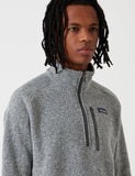 Patagonia Better Sweater 1/4 Zip Fleece - Stonewash Grau