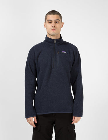 Patagonia Better Sweater 1/4 Zip Fleece - New Marine-Blau