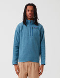 Patagonia Better Sweater 1/4 Zip Fleece - Taubenblau