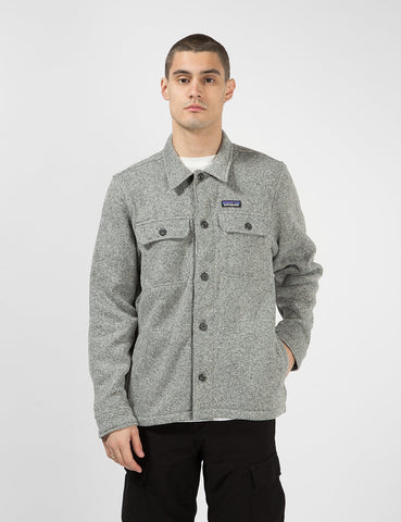 Patagonia Better Sweater Hemd Jacke - Stonewash Grau