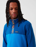 Patagonia Micro D-Snap-T Pullover - Bayou-Blau