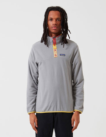 Patagonia Micro D-Snap-T Pullover - Feder Grau