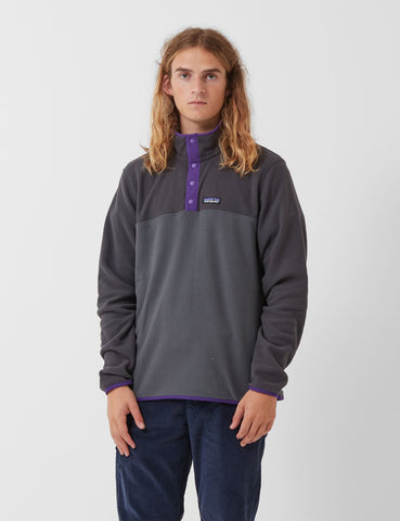 Patagonia Micro D-Snap-T Pullover - Forge Grey