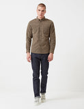 Levis Made & Crafted Standard-Shirt - Brown Donegal