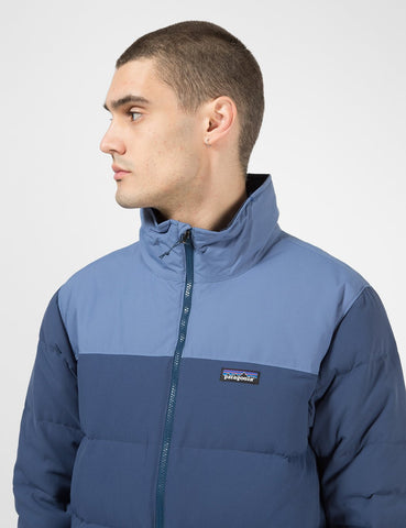 Patagonia Bivy Daunenjacke - Steinblau / wollige Blau