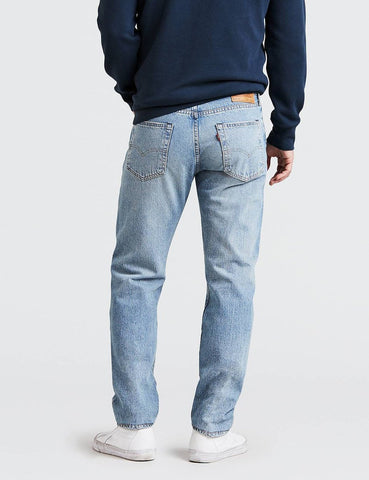 Levis 502 Jeans (Regular Tapered) - Puderquaste Warp Blau