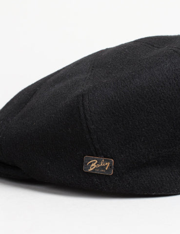 Bailey Seddon Dockman Flatcap - Schwarz