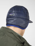 Patagonia Nano Puff Earflap Cap - Klassisches Marine-Blau