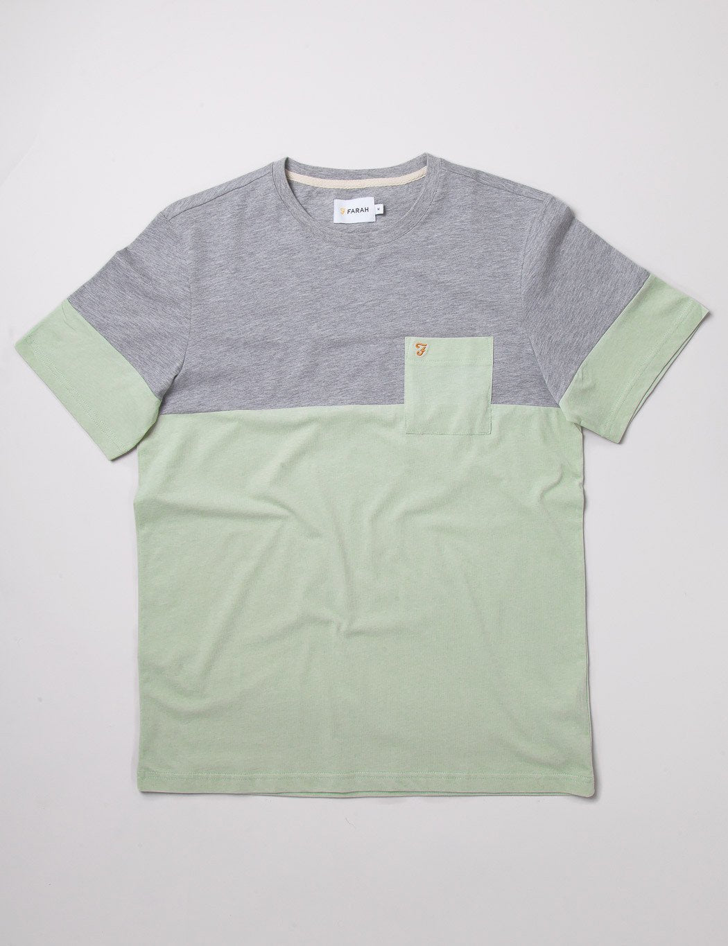 Farah Millington T-Shirt - Grau / Seeschaumgummi