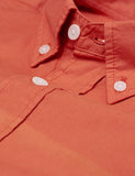 Gant Rugger Selvedge Madras Shirt - Sunset Orange