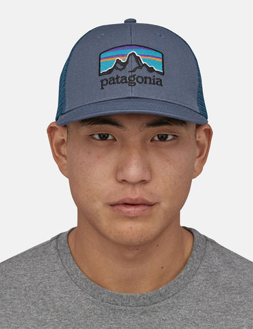 Patagonia Fitz Roy Horizons Trucker-Mütze - Dolomite Blau