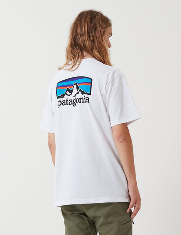 Patagonia Fitz Roy Horizons Responsibili-T T-Shirt - Weiß