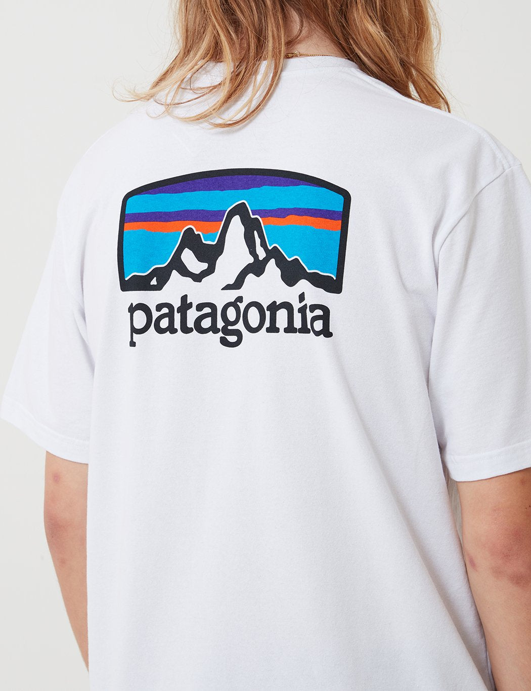Patagonia Fitz Roy Horizons Responsibili-T T-Shirt - Weiß