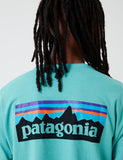 Patagonia P-6 Logo Responsibili-T T-Shirt - Beryl Grün