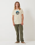 Patagonia Fitz Roy Scope T-Shirt - Oyster Weiß