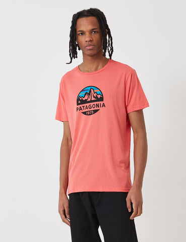 Patagonia Fitz Roy Scope T-Shirt - Spiced Coral Red