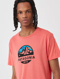 Patagonia Fitz Roy Scope T-Shirt - Spiced Coral Red