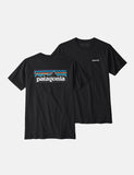 Patagonia P-6 Logo T-Shirt - Schwarz