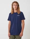 Patagonia P-6 Logo T-Shirt - Klassisches Marine-Blau