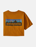 Patagonia P-6 Logo T-Shirt - Hammonds Gold-