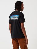 Patagonia P-6 Logo Responsibili-T T-Shirt - Schwarz