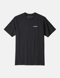 Patagonia P-6 Logo Responsibili-Tee T-Shirt - Black