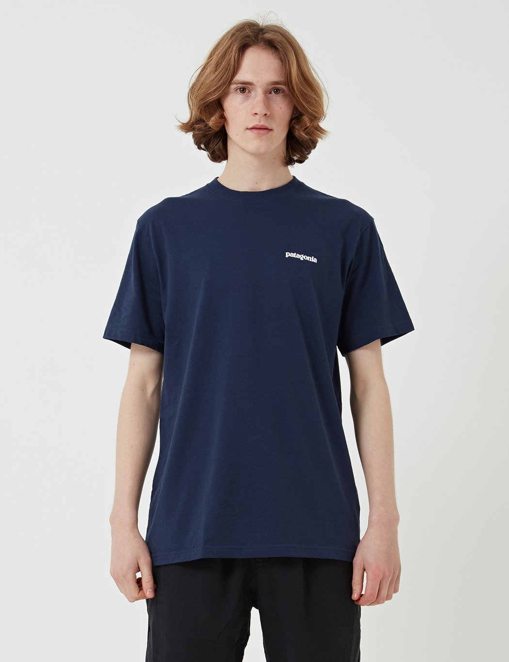 Patagonia P-6 Logo Responsibili-Tee T-Shirt - Classic Navy Blue