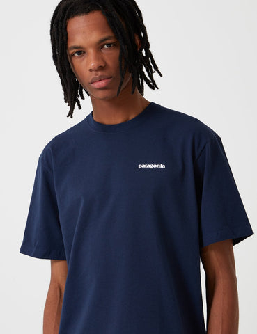 Patagonia P-6 Logo Responsibili-Tee T-Shirt - Classic Navy Blue