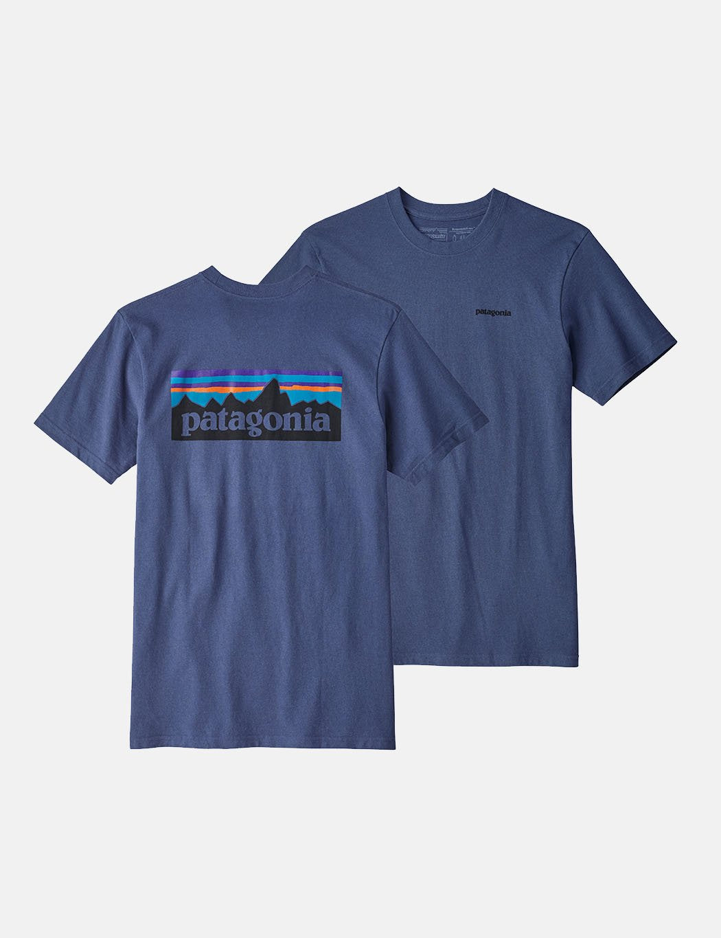 Patagonia P-6 Logo Responsibili-Tee T-Shirt - Dolomite Blue