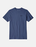 Patagonia P-6 Logo Responsibili-Tee T-Shirt - Dolomite Blue