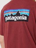 Patagonia P-6 Logo-Tasche Responsibili-T T-Shirt - Oxide Red