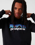 Patagonia P-6 Logo Uprisal Hoody - Schwarz