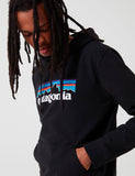 Patagonia P-6 Logo Uprisal Hoody - Schwarz