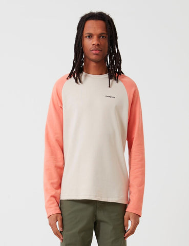 Patagonia P-6 Logo Crew Neck Sweatshirt - Bimsstein