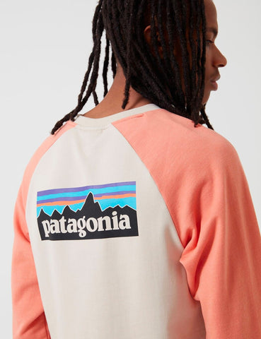 Patagonia P-6 Logo Crew Neck Sweatshirt - Bimsstein